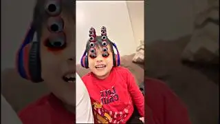 Iris Eye wheel halloween 🎃 TikTok 4 filter wait for me  #shorts #funniestvideo #scary #2026