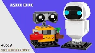 LEGO&reg; Set 40619 Speed Build - Erschaffe deinen eigenen EVE & WALL-E!
