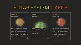 TUTORIAL - CSS Responsive  website section Animated CARD UI Design & Hover Effects | HTML5 CSS3