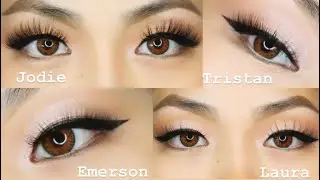 LA Colors 3D Faux Mink Lashes (JODIE, EMERSON, LAURA, & TRISTAN) Walmart Lashes