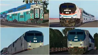 5 minutes of SoCal Train Sim