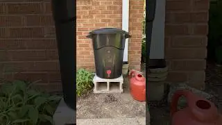 Turn a Trash Can into a Rain Barrel with EarthMinded Rain Barrel Kit #rainbarrel #howto