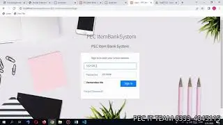 How to generate online papers for School Based Assessment(SBA)2023? by Muhammad Rafiq, PEC IT Expert
