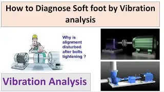 What is Soft foot || Detection by Vibration Analysis and Phase Analysis || Correction of Soft foot
