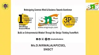 Introduction to Design Thinking | Design Thinking & Innovation | SNS Institutions