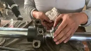 Repair hydraulic cylinder Toyota forklift 