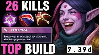 26 KILLS Templar Assassin EASY Lane DOMINATION &ndash; Dota 2 Patch 7.39d Imba Build