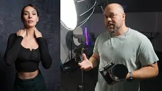 Этот метод освещения при портретной фотосъемке просто УДИВИТЕЛЬНЫЙ при f/8 со светодиодами!