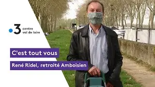 Amboise : d&eacute;couvrez le portrait de Ren&eacute; Ridel, retrait&eacute; Amboisien