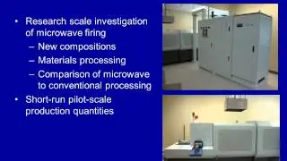NMIC Equipment - MicrowaveTunnel Kiln