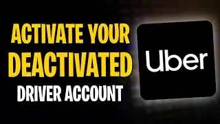 How to Activate a Deactivated Uber Driver Account (2026) | Full Guide! ✅