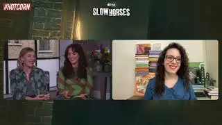 SLOW HORSES | Olivia Cooke & Saskia Reeves interview / intervista | HOT CORN