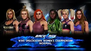 WWE 2K20 Showcase | Match 7: Carmella Vs Natalya Vs Becky Vs Naomi Vs Alexa Vs Nikki | BACKLASH 