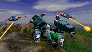 Vanguard Ace Vertical Madness - Main Menu 02 (1997 Imaginative Illusions, Xtreme Games, LLC.)