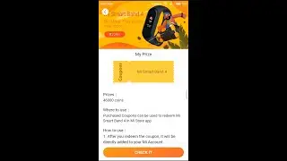 Mi Smart Band 4 Redeem {07/07/2021} Without Captcha ☎️ Contact details in description 🔥🔥🔥😍🥰