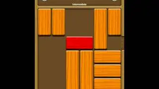 Unblock me free solutions intermediate level 14 ( android and ios app solutions all levels )