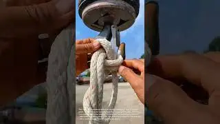 How to Tie a Secure Rope Knot to a Crane Hook