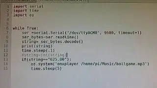 serial read from arduino to python
