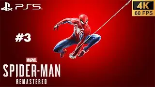 Marvel's Spiderman Remastered Ep.3 -SHOCKER!!! [4K 60 FPS PS5]