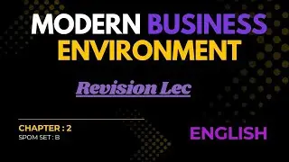 Modern Business Environment - English
