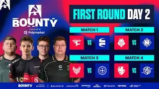 BLAST Bounty S2, Day 2 - FaZe vs EYEBALLERS, G2 vs Nemiga, GamerLegion vs HOTU, Falcons vs 100T