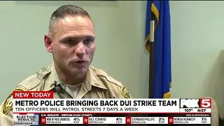 Metro Police re-launch DUI Strike Team to prevent fatal collisions