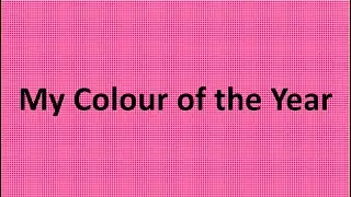 My Colour of the Year 2026