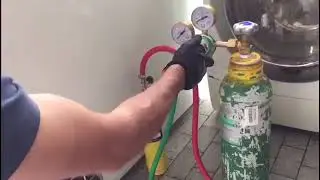 solda com oxigênio e gás de turbo torch tocha bernzomatic mapp map na refrigeração Refrigerista