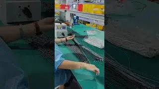 Wire harness twisting process #OEM #ODM