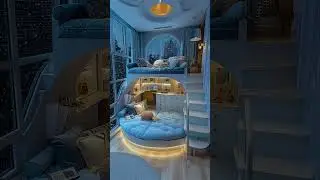 Top Bunk or Bottom Which Luxury Space Would You Claim 🛏️ #luxury #luxurybeds