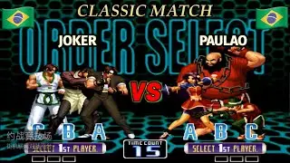 KOF 2002 JOKER vs PAULAO FT10 [Recomendada] Classic Match