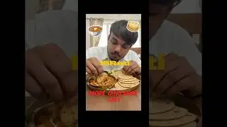 MORE chalenge CMT 👈#explore #food #viral #challenge #ytshorts #chole #trendingshorts #roti