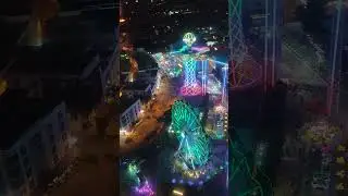 I-City Shah Alam night view from Doubletree hotel
