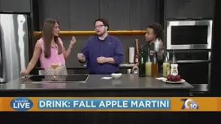 Thirsty Thursday: Fall Apple Martini and Mocktail with Bonefish Grill
