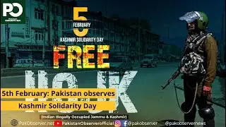 5th February: Pakistan observes Kashmir Solidarity Day | Pakistan Observer