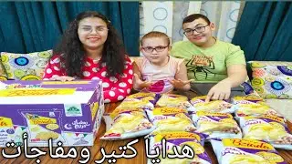 فتح كرتونة تويز سيتي الكبير ب5جنيه مفاجأت وهدايا كرتونة  كامله TOYS CITY