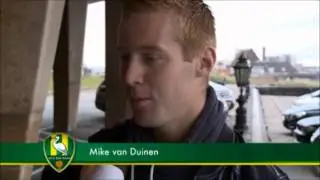 Mike van Duinen traint met Oranje