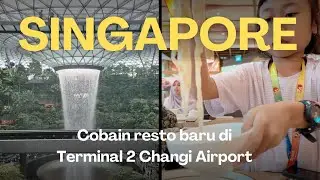 Weekend visit to Changi Airport: food, tea and more | Akhir pekan di Changi Airport