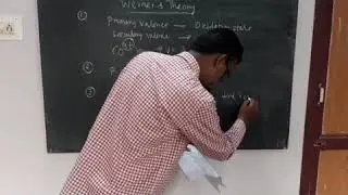 12 th Std Chemistry E.M.State board -Unit -5.Coordination Chemistry part -2.Werner & V.B.Theory