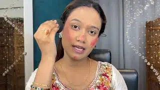 Blushing a bit ☺️🥰 Liquid blush at an affordable range &ldquo;O two o&rdquo; #blush #makeup #makeuptutorial