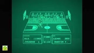 Fernando Martin Basket Master 🏀 (AMSTRAD CPC 6128 - PANTALLA FOSFORO VERDE) 1987