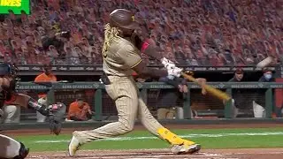 Fernando Tatis Jr Slow Motion Home Run Swing Hitting Mechanics