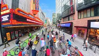 200 Bikes On The Streets Of Boston - Critical Mass