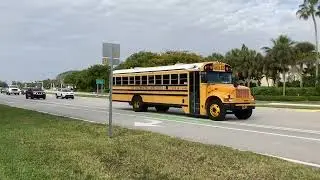 City of Pembroke Pines Charter School Bus Bypass, Dykes Rd, 2003 Blue Bird International 3800