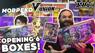 *These boxes are PACKED!* Morpeko Union V Playmat Opening - TotalCards.net
