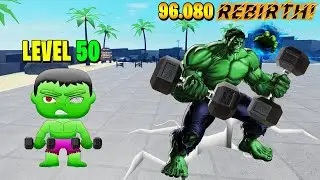 BACON HULK HUMILHADO PEGA 96.080 REBIRTHS BACON HULK VS BOB ESPONJA NO MUSCLE LEGENDS! ROBLOX