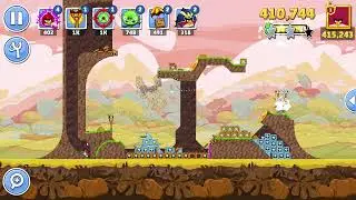 Турнир 4-го уровня Angry Birds Friends 1633, три звезды, без бонусов, прохождение 20 октября 2025 г.