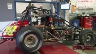 410 sprint car Dyno test