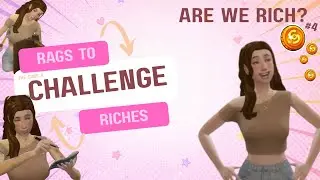 Rags to Riches #4 | Are We Rich Already? 💰✨ | The Sims 4 Cozy Gameplay
