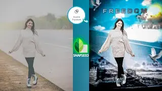 Snapseed Realistic Background Change 🔥 | Snapseed Photo Editing - Niraj Editz